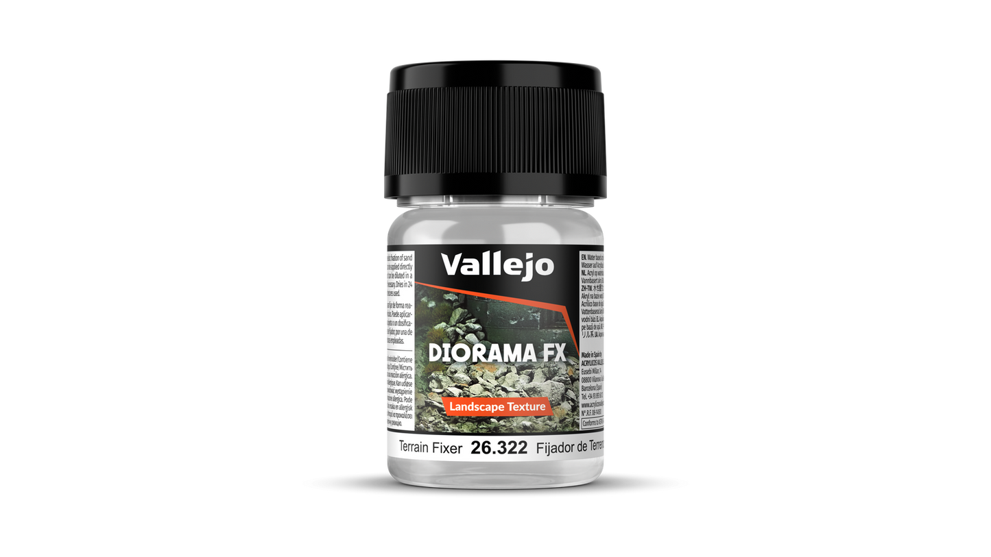 Vallejo: Diorama Effects - Landscape Textures Terrain Fixer 35ml