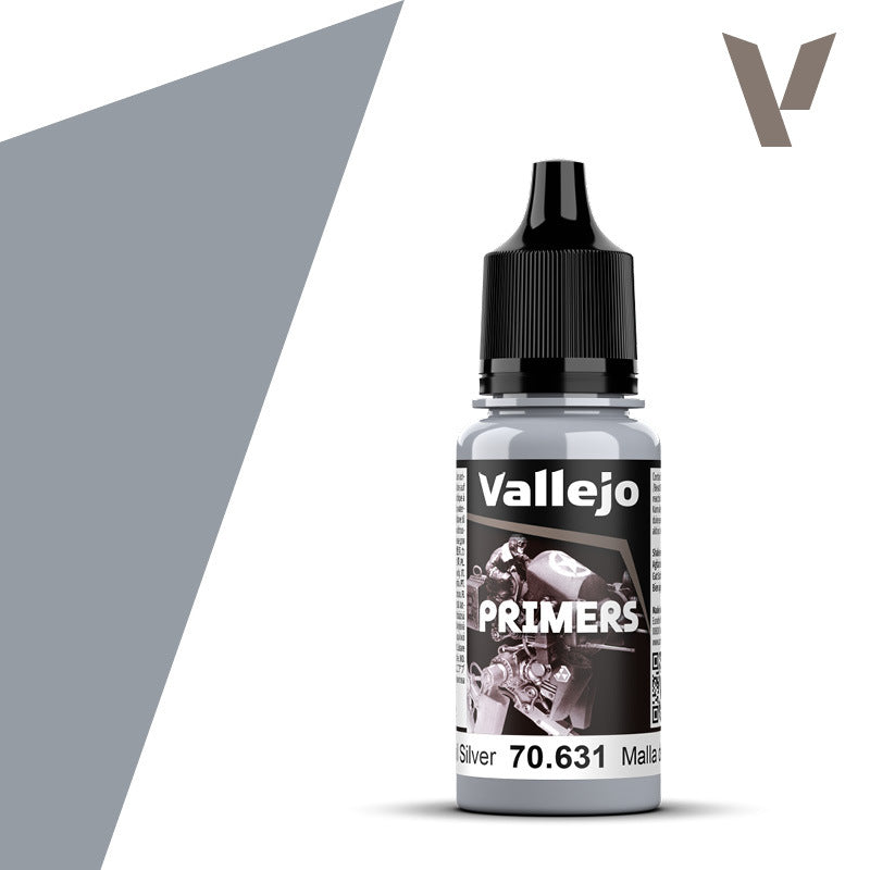 Vallejo: Surface Primer Chainmail Silver 18 ml