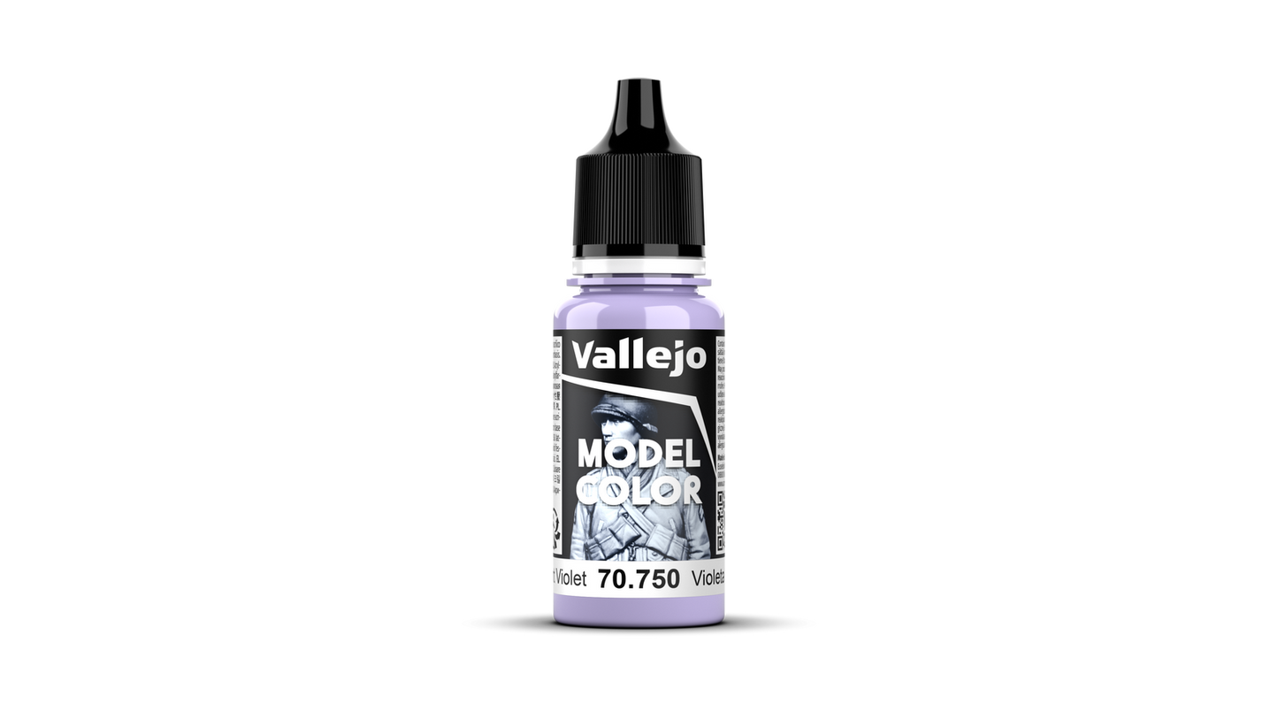 Vallejo Model Colour #050 - Light Violet - 18 ml Matt Acrylic Paint