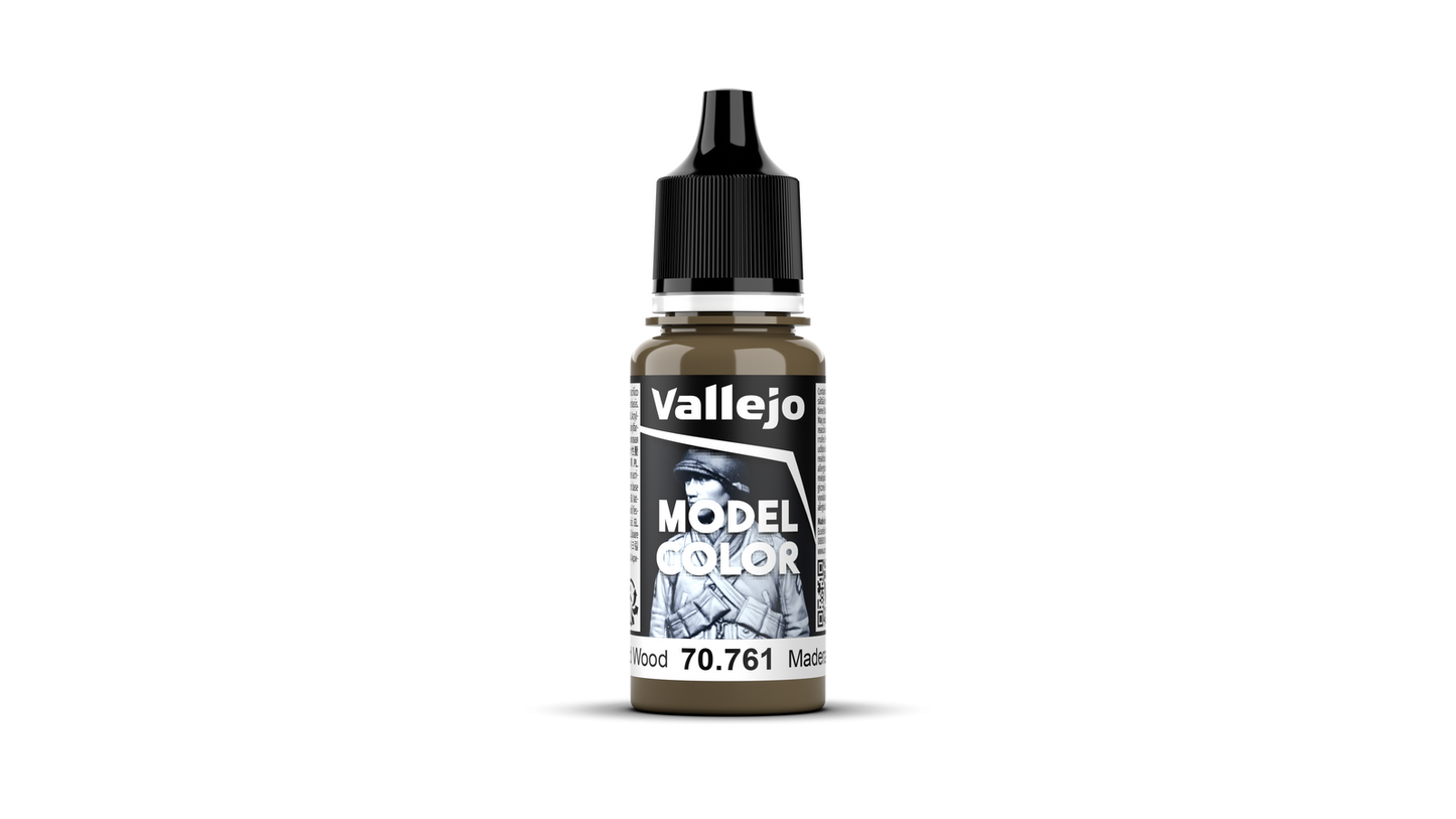 Vallejo Model Colour #139 - Old Wood - 18 ml Matt Acrylic Paint