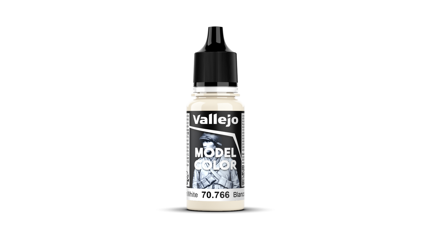 Vallejo Model Colour #021 - Cream White - 18 ml Matt Acrylic Paint