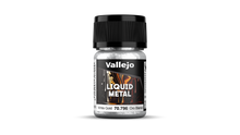 Vallejo: Liquid Metal White Gold - 35 ml Alcohol-based Metallic Paint