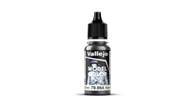 Vallejo Model Colour #197 - Natural Steel - 18 ml Metallic Acrylic Paint