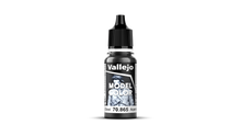 Vallejo Model Colour #196 - Oily Steel - 18 ml Metallic Acrylic Paint
