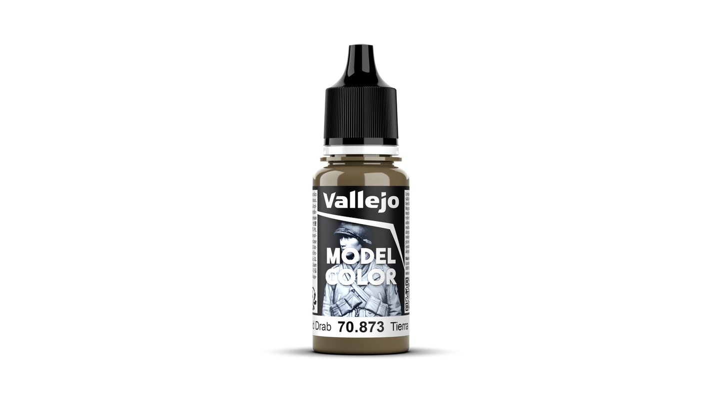 Vallejo: Model Colour #142 - US Field Drab - 18 ml Matt Acrylic Paint