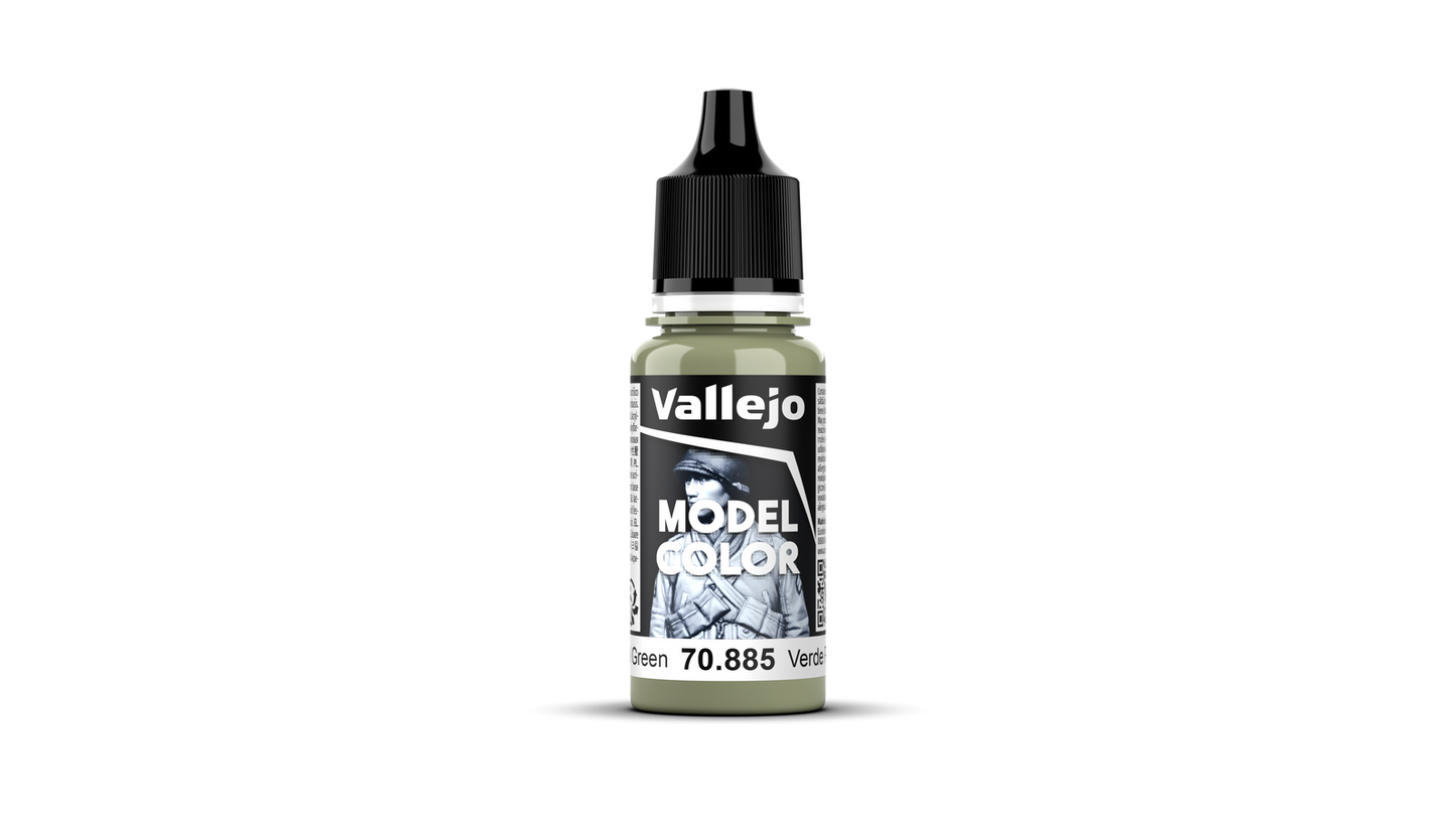 Vallejo: Model Colour #097 - Pastel Green - 18 ml Matt Acrylic Paint