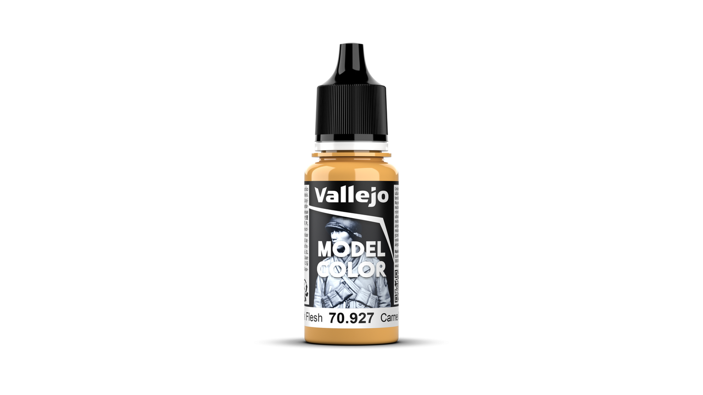Vallejo: Model Colour #018 - Dark Flesh - 18 ml Matt Acrylic Paint