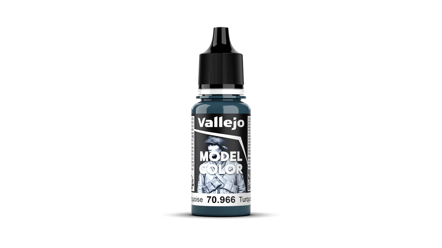 Vallejo: Model Colour #071 - Turquoise - 18 ml Matt Acrylic Paint