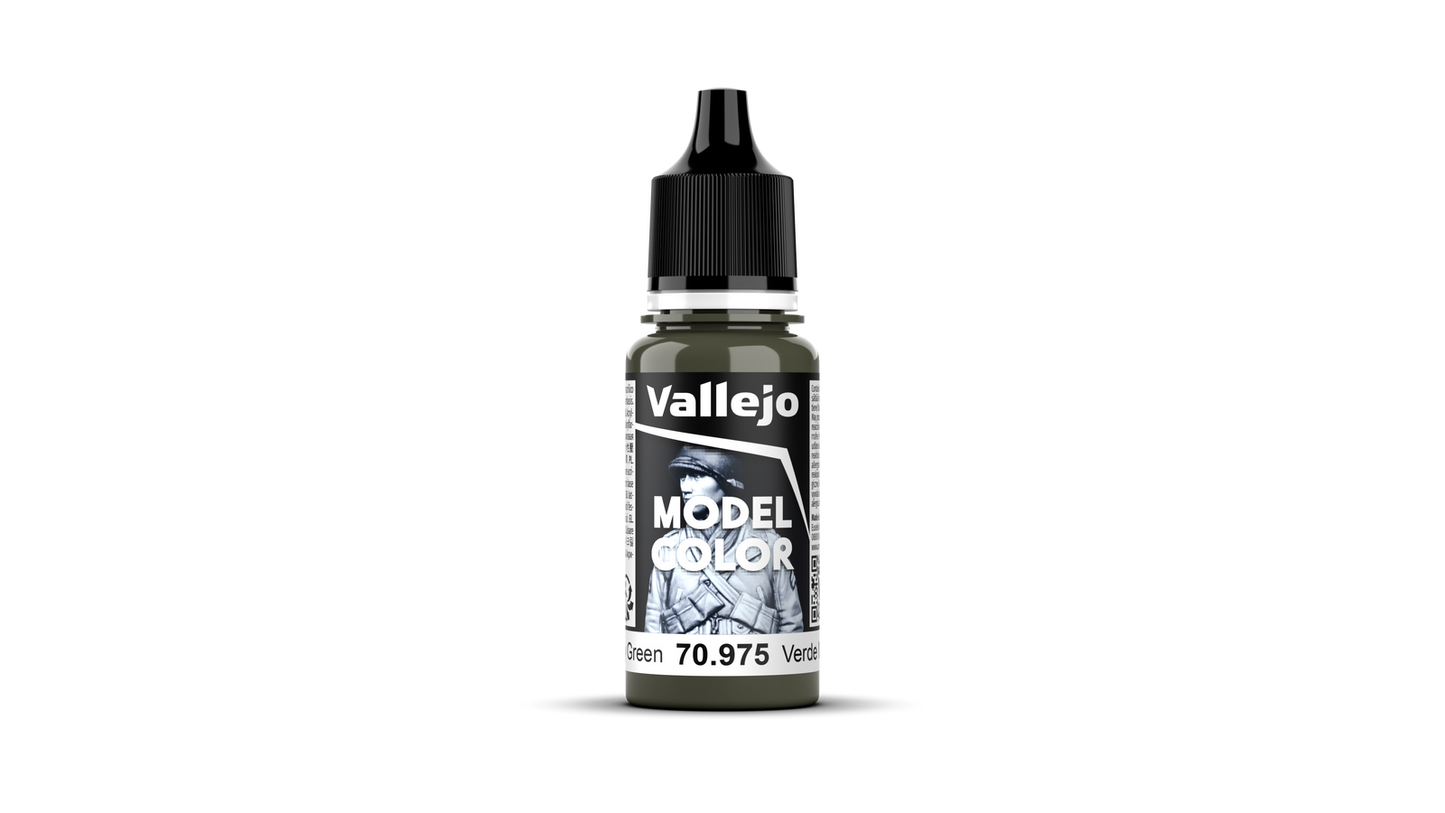 Vallejo: Model Colour #096 - Military Green - 18 ml Matt Acrylic Paint