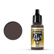 Vallejo: Model Air Armour Brown 17 ml Acrylic Airbrush Paint