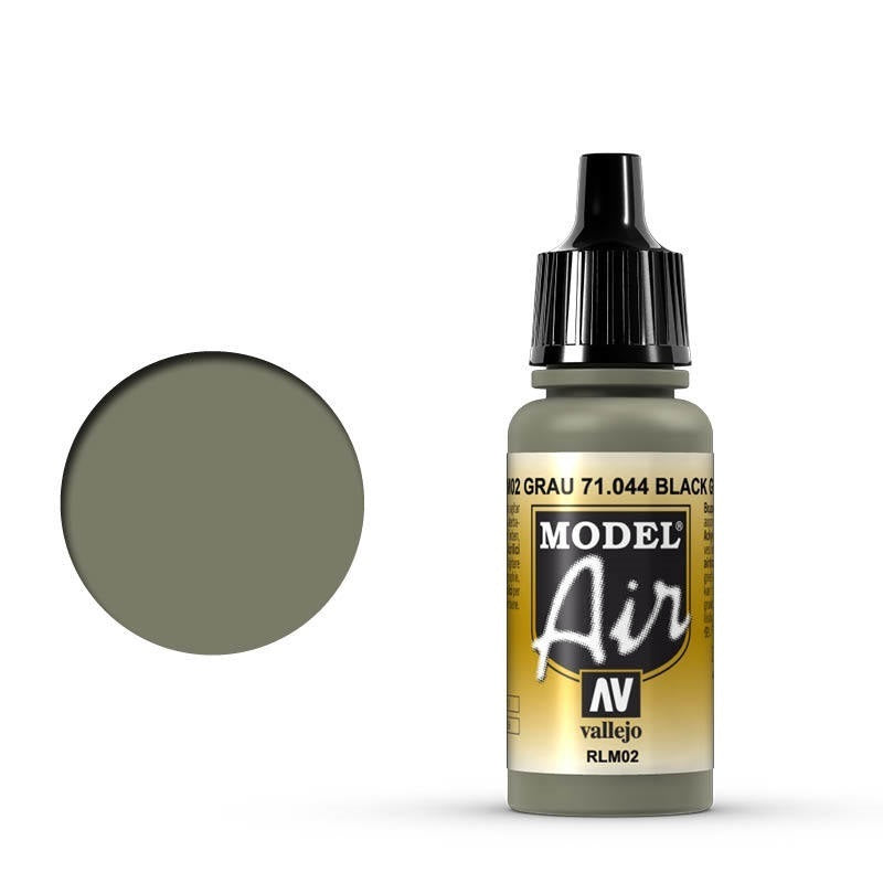 Vallejo: Model Air Grey RLM02 17 ml Acrylic Airbrush Paint