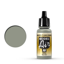 Vallejo: Model Air Cement Gray 17 ml Acrylic Airbrush Paint