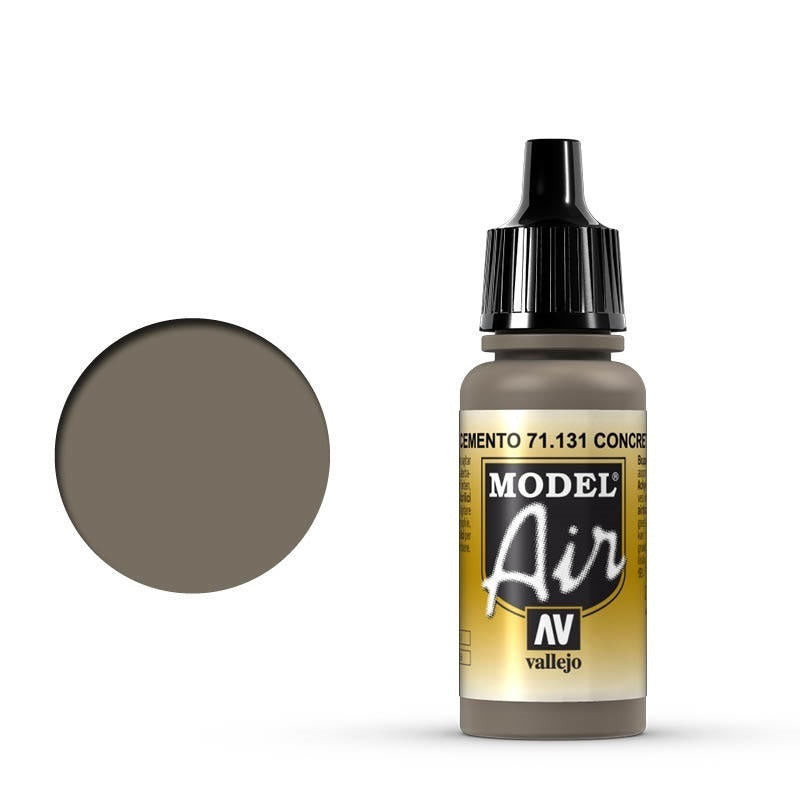 Vallejo: Model Air Concrete 17 ml Acrylic Airbrush Paint