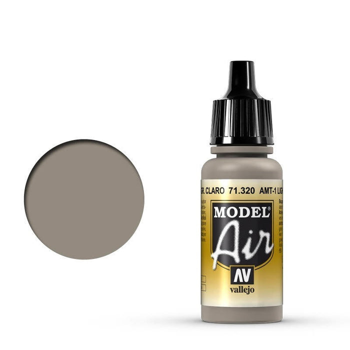 Vallejo: Model Air AMT-1 Light Greyish Brown 17 ml Acrylic Airbrush Paint