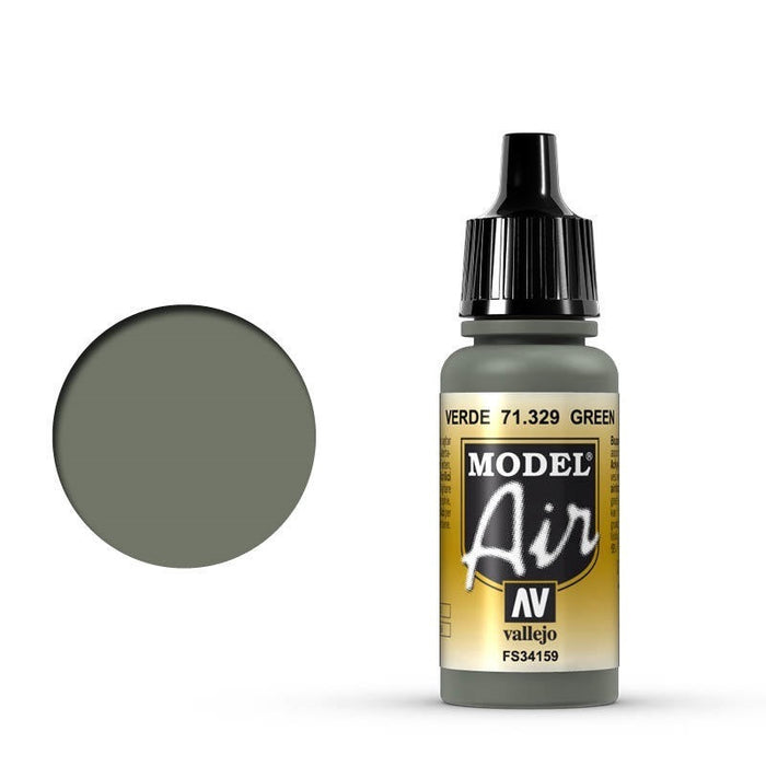 Vallejo: Model Air Green 17 ml Acrylic Airbrush Paint