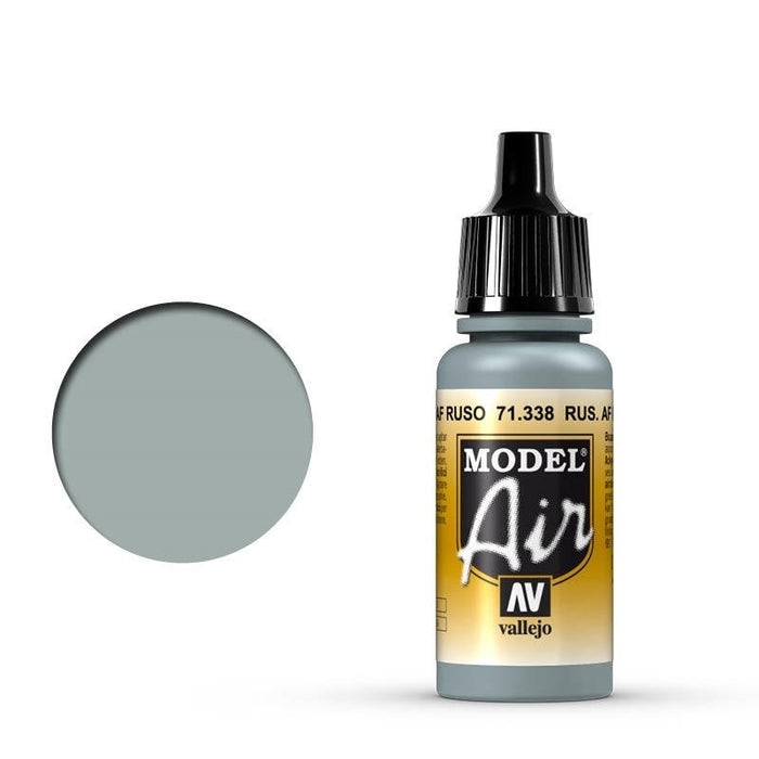 Vallejo: Model Air Russian AF Grey Blue 17ml Acrylic Airbrush Paint