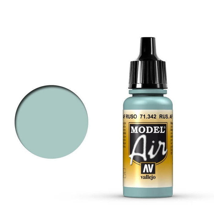 Vallejo: Model Air Russian AF Light Blue 17ml Acrylic Airbrush Paint