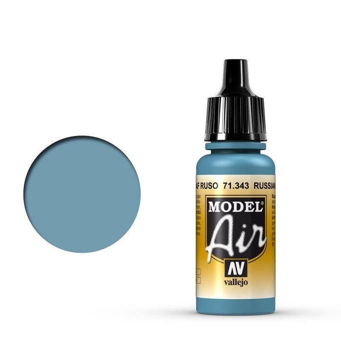 Vallejo: Model Air Russian AF Grey N.7 17ml Acrylic Airbrush Paint