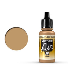 Vallejo: Model Air USAF Tan 17ml Acrylic Airbrush Paint