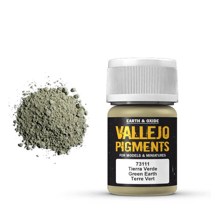 Vallejo Pigments: Green Earth 30 ml