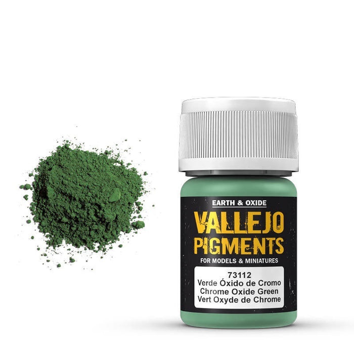 Vallejo Pigments: Chrome Oxide Green 30 ml