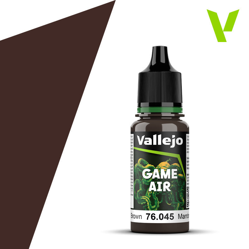 Vallejo: Game Air - Charred Brown 18ml