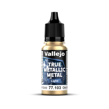 Vallejo: True Metallic Metal Light - Imperial Gold 18 ml