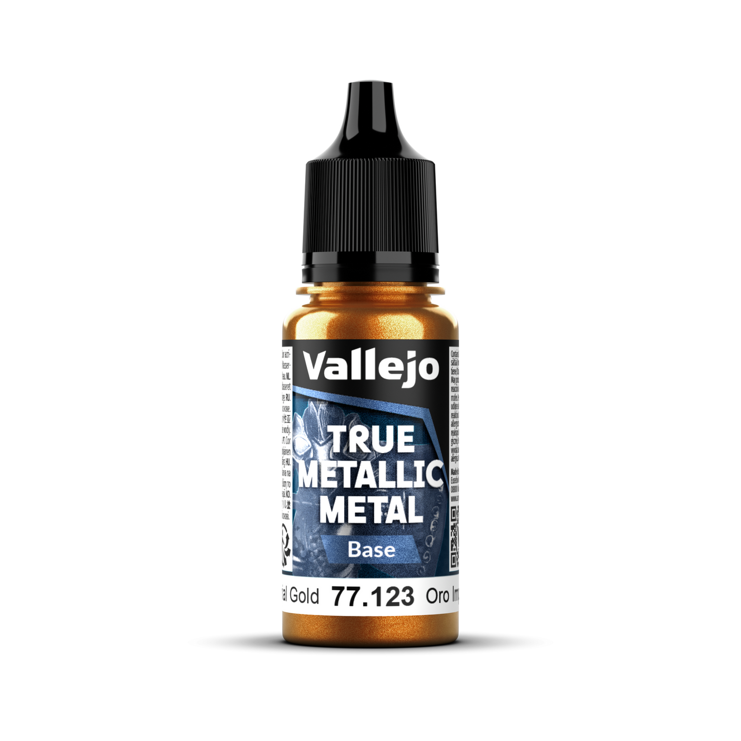 Vallejo: True Metallic Metal Base - Imperial Gold 18 ml