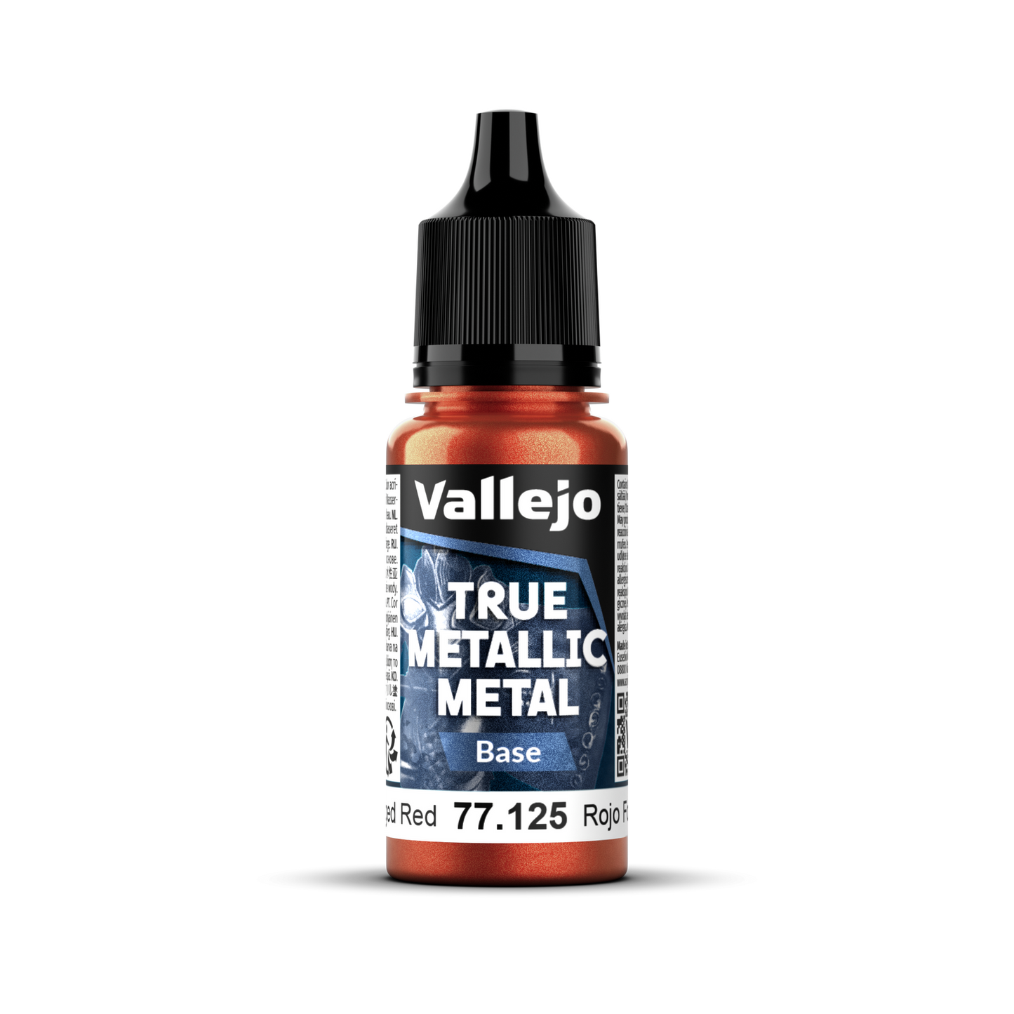 Vallejo: True Metallic Metal Base - Forged Red 18 ml