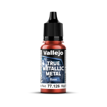 Vallejo: True Metallic Metal Base - Ruby Red 18 ml
