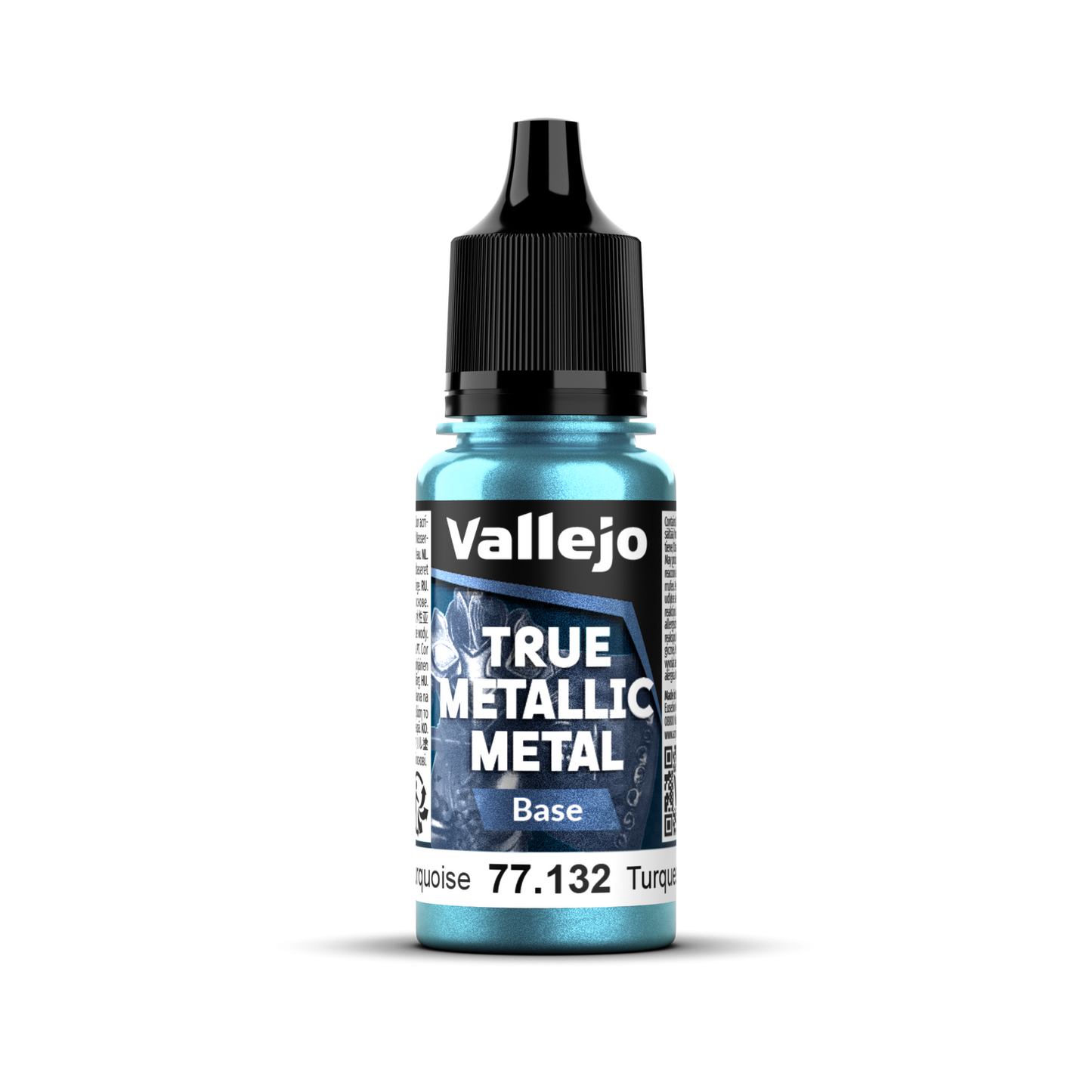 Vallejo: True Metallic Metal Base - Hydra Turquoise 18 ml