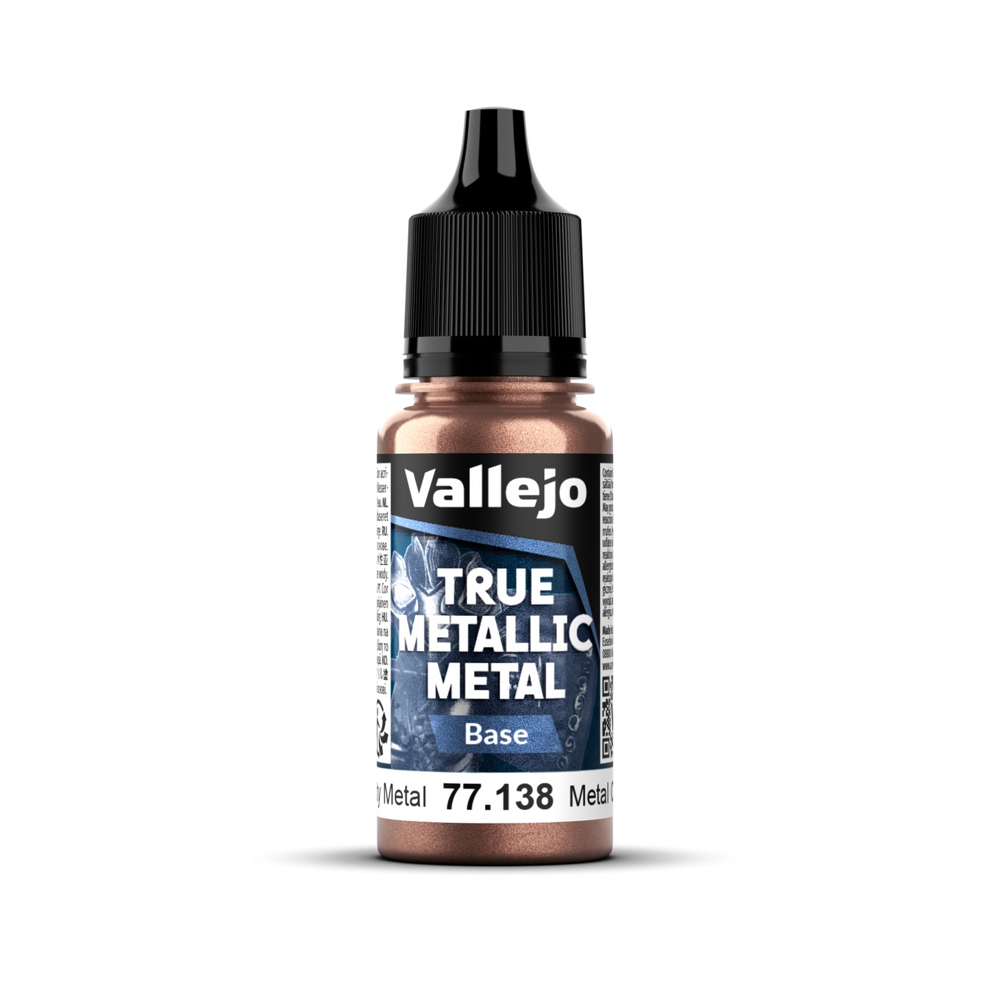 Vallejo: True Metallic Metal Base - Rusty Metal 18 ml