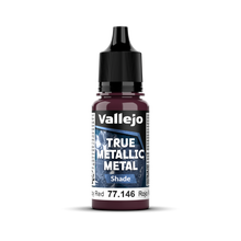 Vallejo: True Metallic Metal Shade - Ruby Red 18 ml