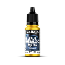 Vallejo: True Metallic Metal Airbrush - Radiant Yellow 18 ml