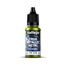 Vallejo: True Metallic Metal Airbrush - Amber Green 18 ml