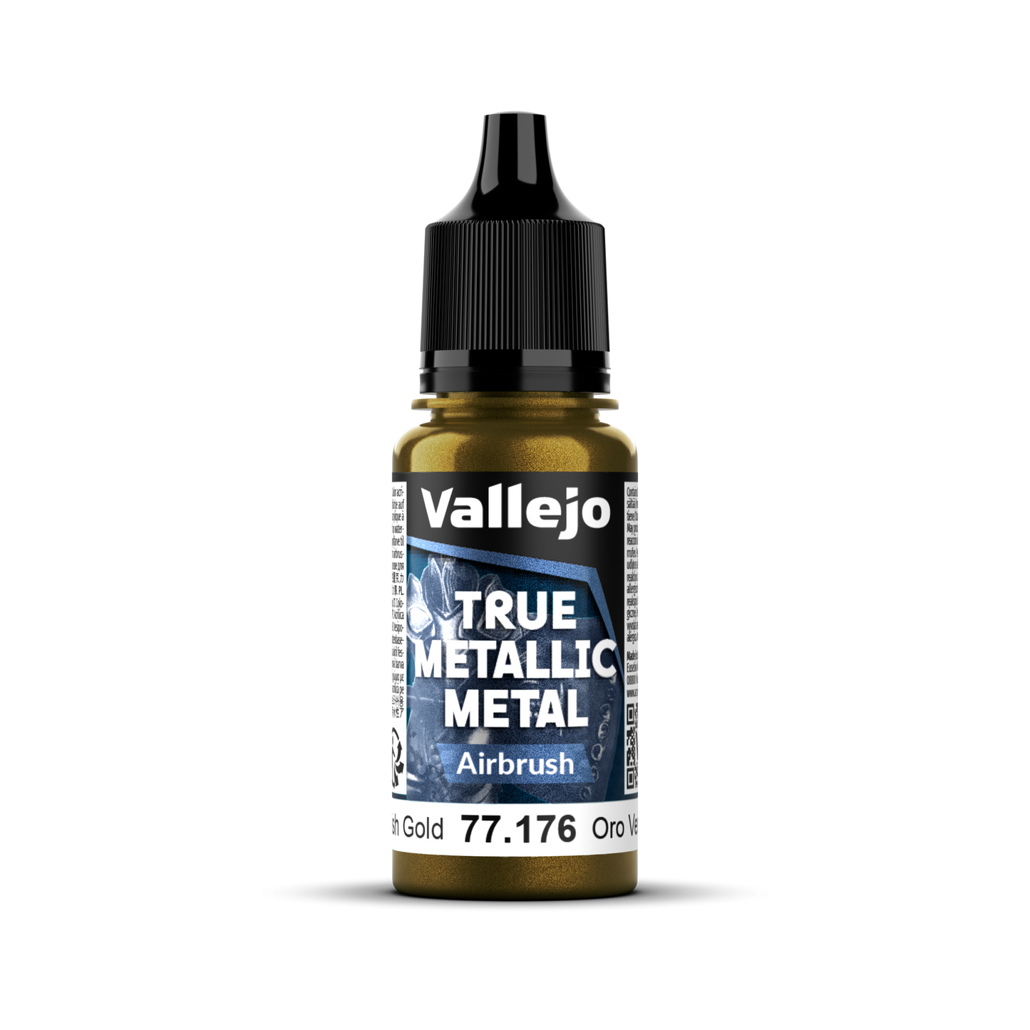 Vallejo: True Metallic Metal Airbrush - Greenish Gold 18 ml