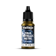 Vallejo: True Metallic Metal Airbrush - Greenish Gold 18 ml