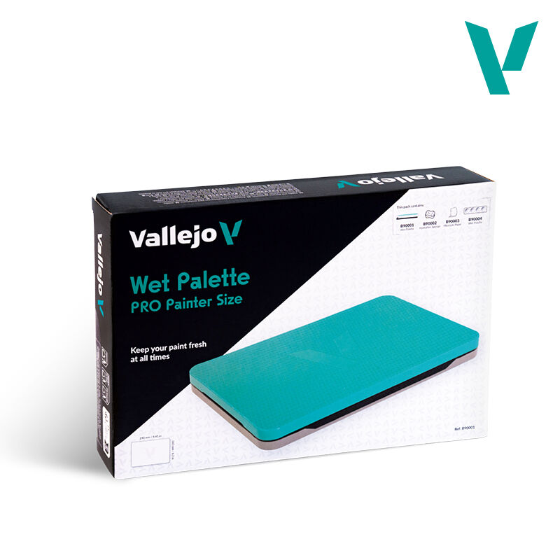 Vallejo: Wet Palette - Pro Painter Size