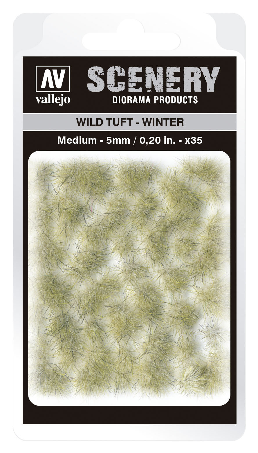 Vallejo: Scenery Tufts Wild Tuft Winter 5mm