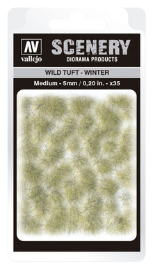 Vallejo: Scenery Tufts Wild Tuft Winter 5mm