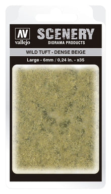 Vallejo: Scenery Tufts Wild Tuft Dense Beige 6mm