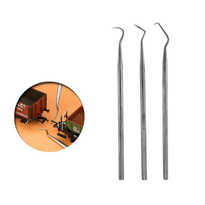 Vallejo: Hobby Tools - Set of 3 Stainless Steel Probes