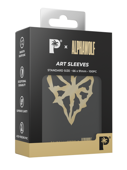 Limited Edition Art Sleeves - Standard Size - POG X Alpha Wolf