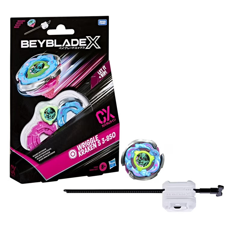 Beyblade X: Starter Pack 2.0 - Wriggle Kraken S 3-850