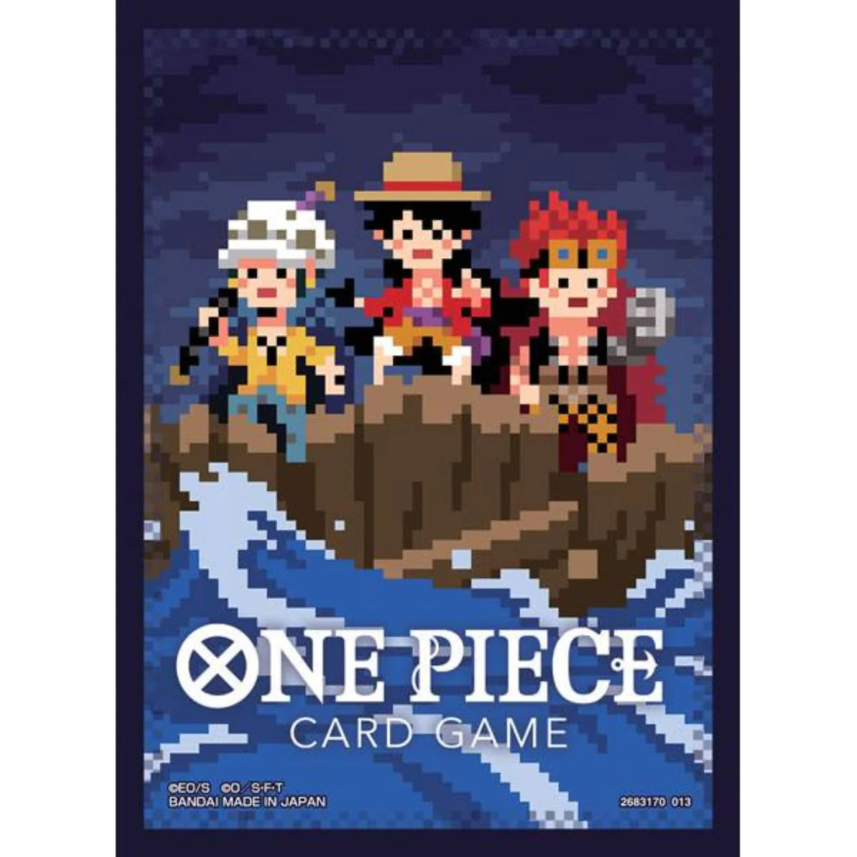 One Piece Card Game: Official Sleeves - The Three Captains Pixel
