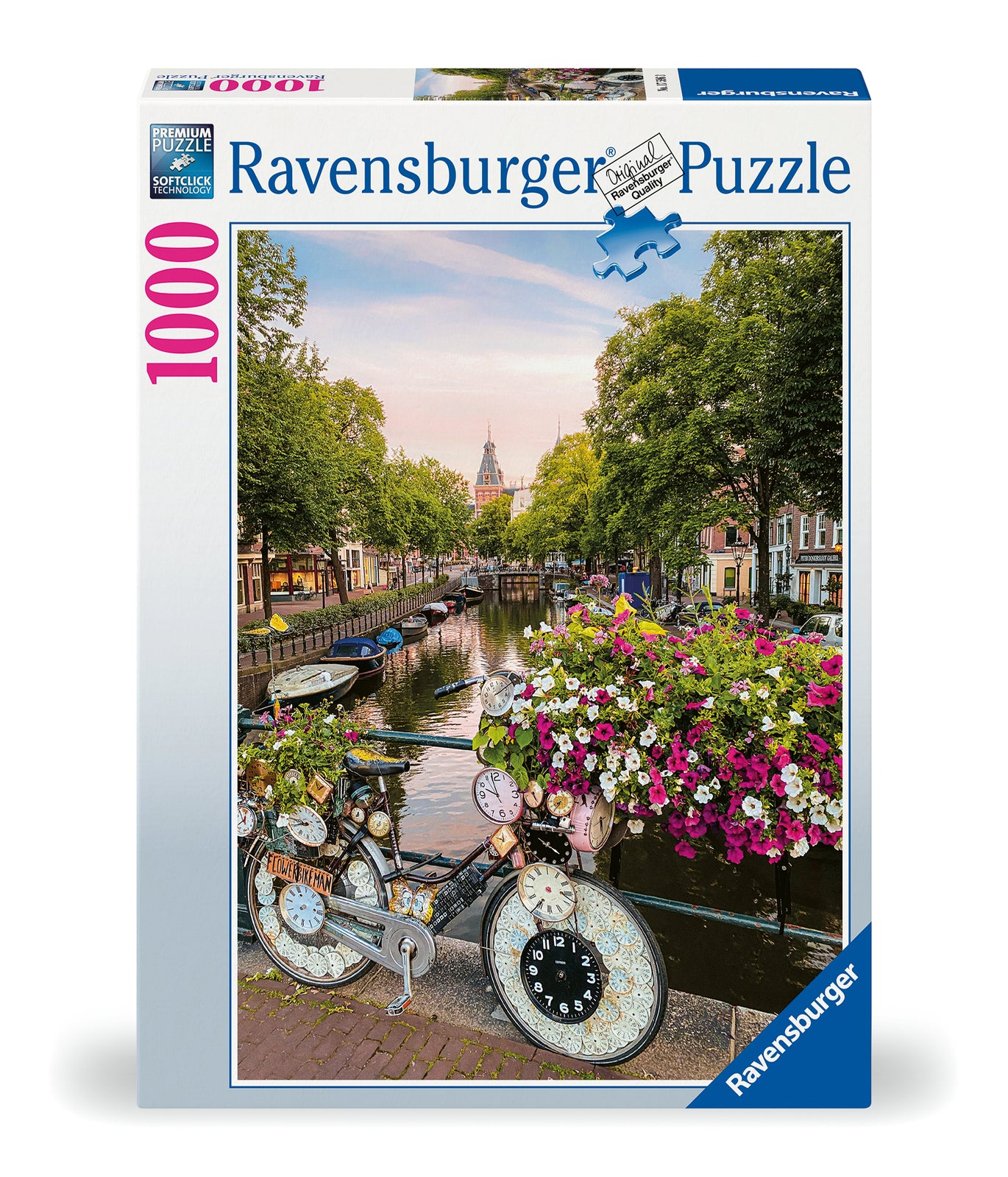 Ravensburger: Bicycle and Flowers in Amsterdam 1000pc