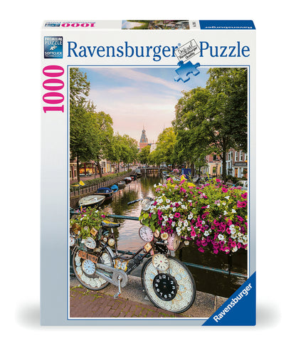 Ravensburger: Bicycle and Flowers in Amsterdam 1000pc