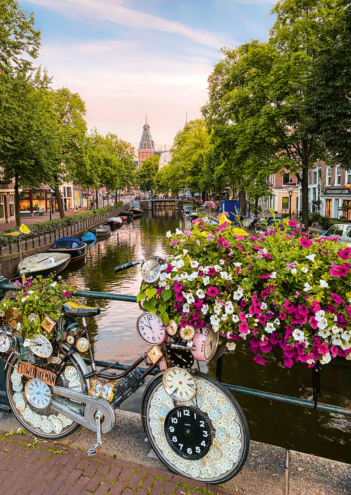 Ravensburger: Bicycle and Flowers in Amsterdam 1000pc