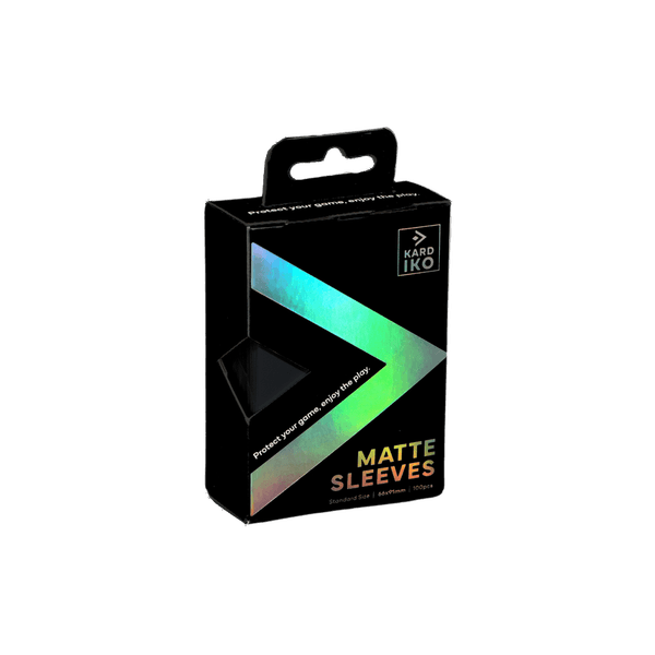 Kardiko: Deck Sleeves Standard - Matte Black (100)