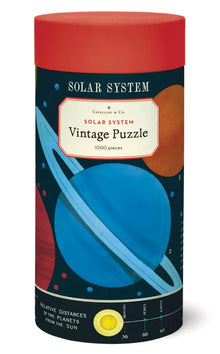 Cavallini Vintage Puzzle: Solar System 1000pc